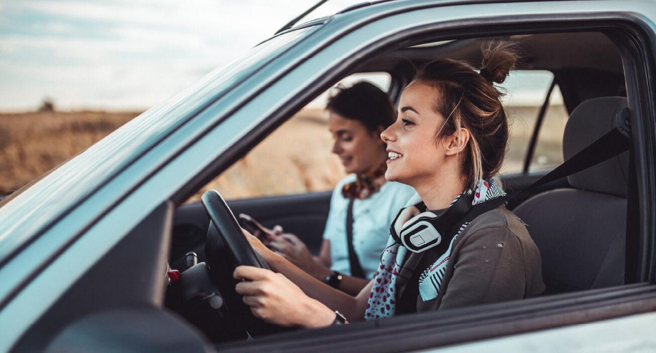 Two friends decide to take a roadtrip home for the holidays after wondering how to save money in college.