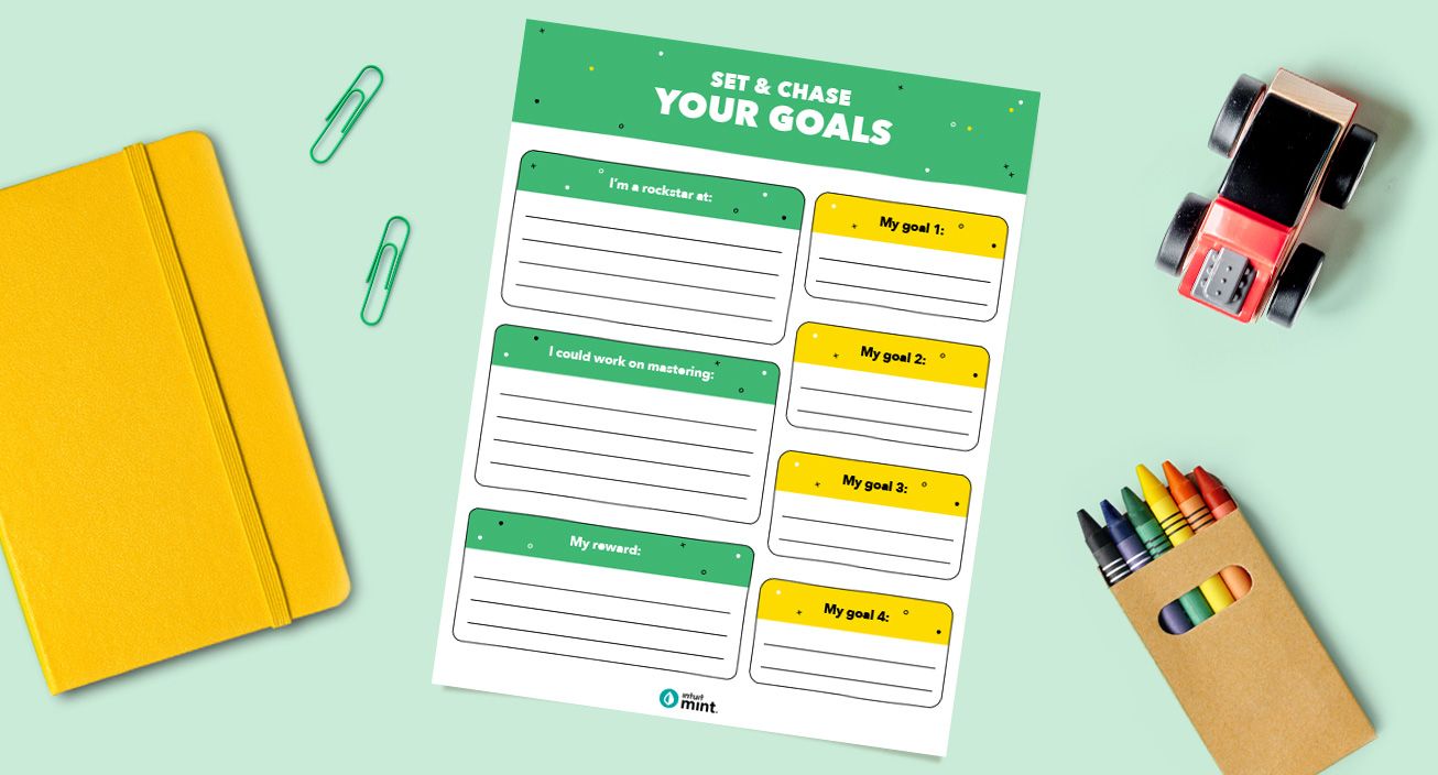 Goal Setting Printable Mockup