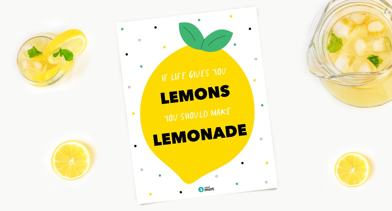 Lemonade Stand Printable Mockup