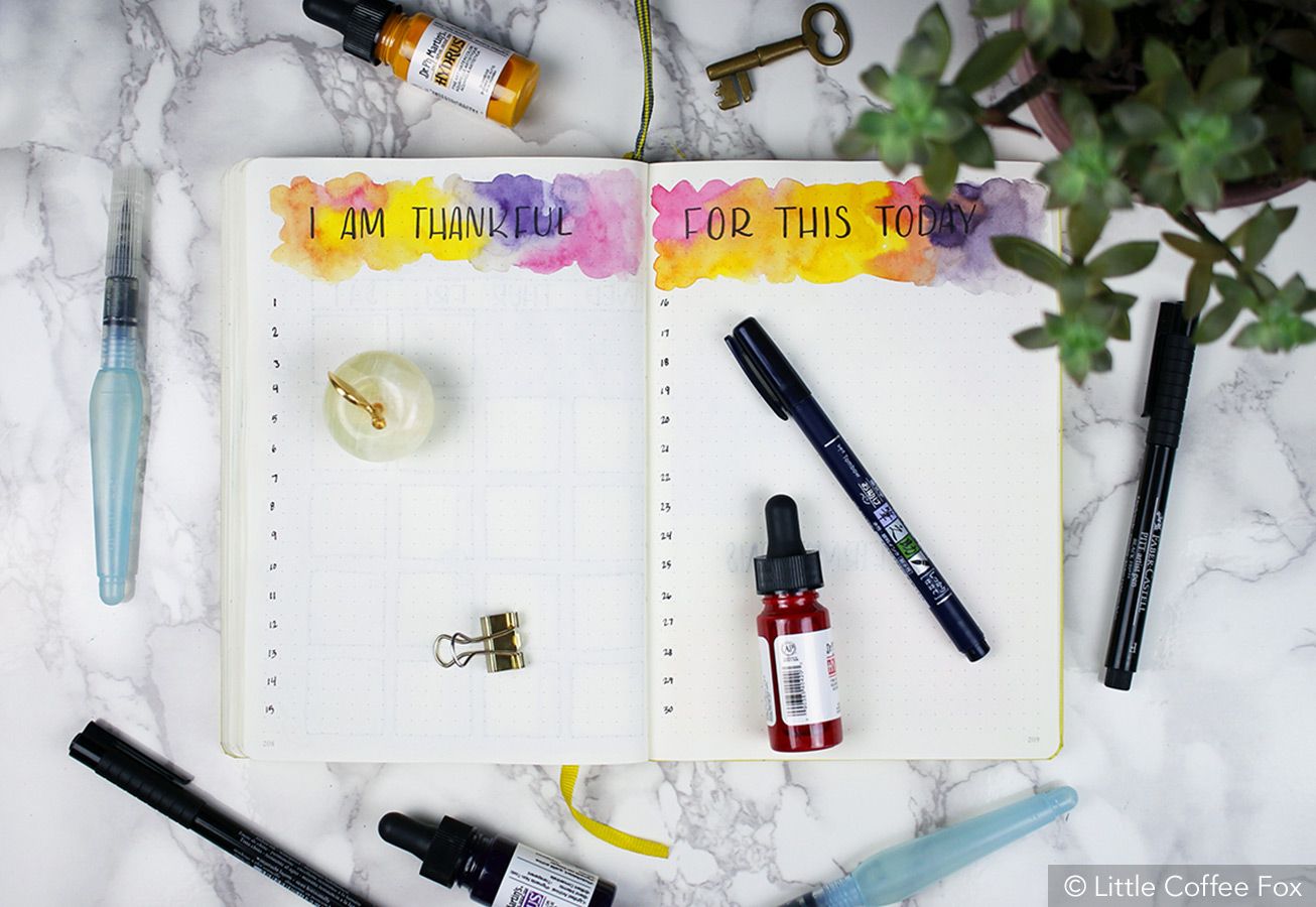 Bullet journal idea #1