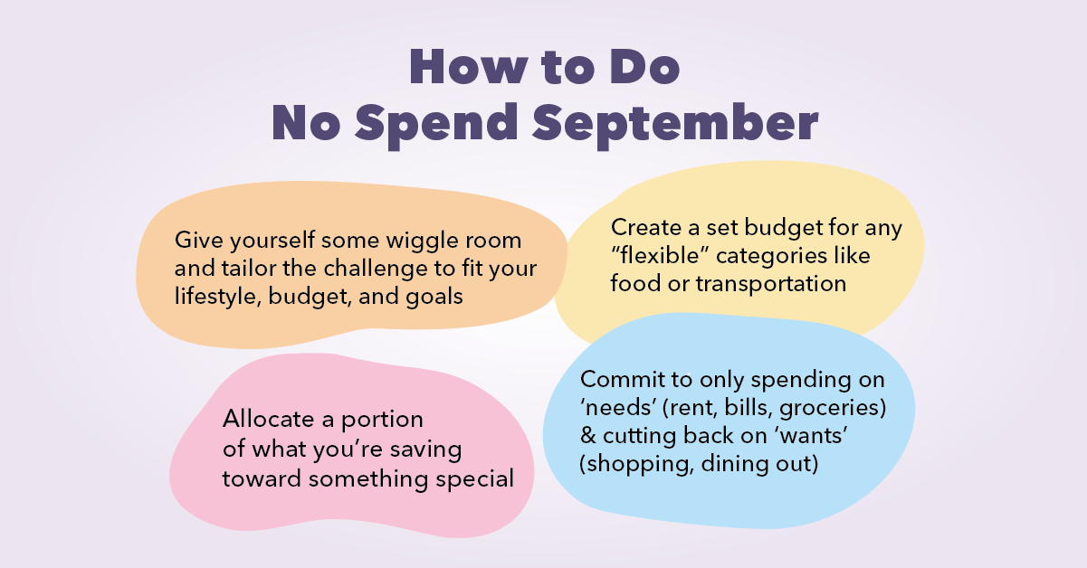 No spend september