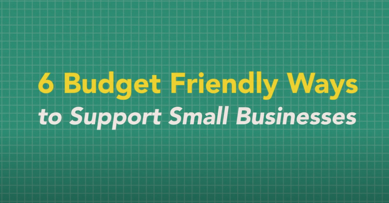 ways to support small businesses