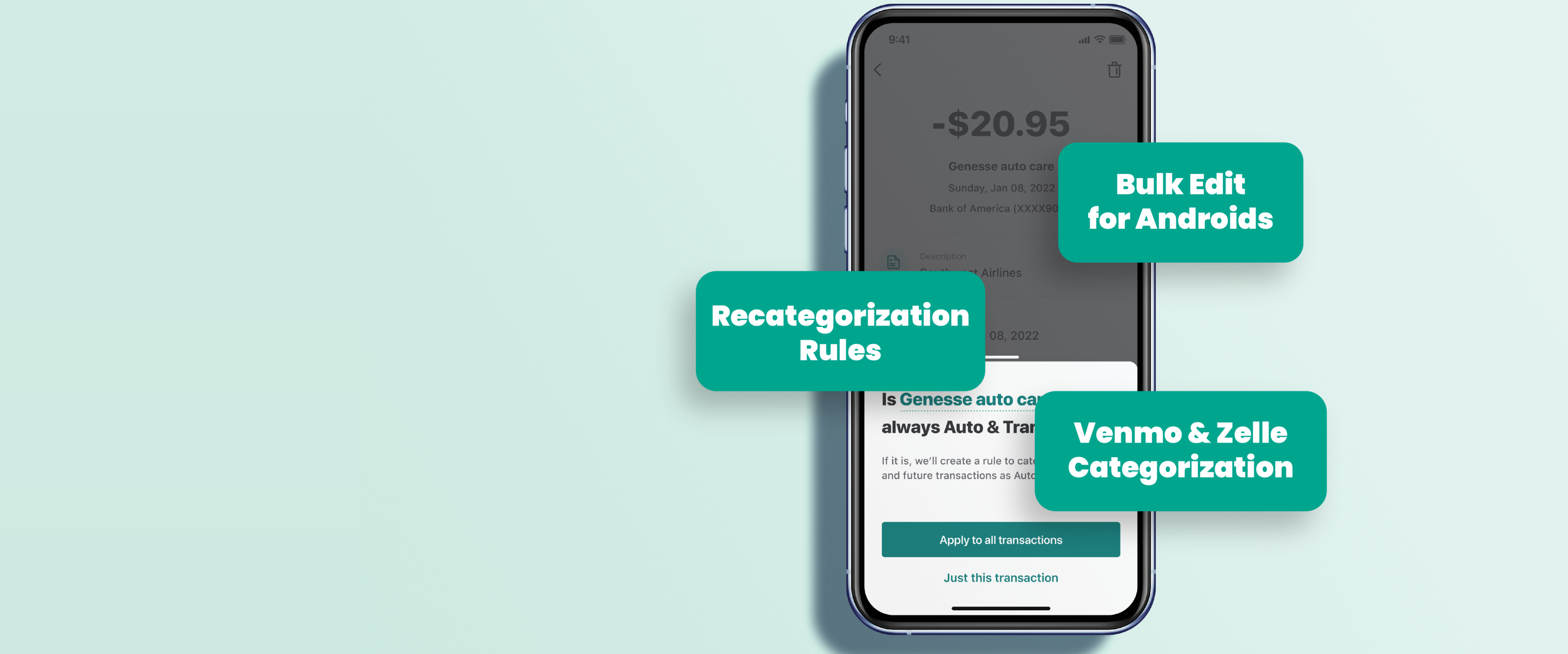 categorization updates